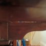 Rosewood Drop-Leaf Space-Saving Table Image 3