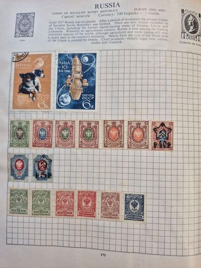 Stamps of the world stanley gibbson album