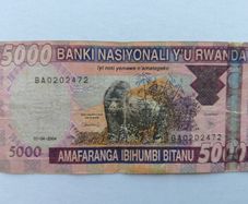 Rwandan Banknote