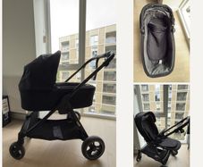 Mamas & Papas Flip XT3 3-in-1 Travel System + Cybex Aton B2 i-Size Car Seat & ISOFIX Base