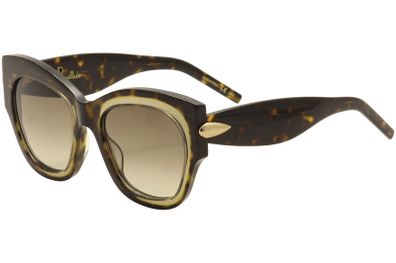 POMELLATO Dark Tortoise Tan Sunglasses