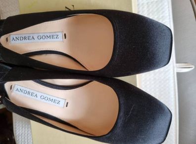 New Satin Italian ANDREA GOMEZ shoes