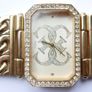 GUESS Women's Gold-Tone Chain Bracelet Watch Guess works well Image 8