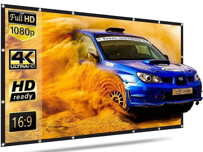 120 inch Projector Screen 16:9 HD with mounting kit