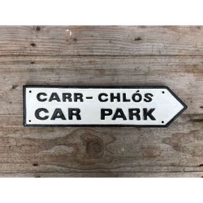 Road Sign  Car Park  Large  Double Sided  HS302