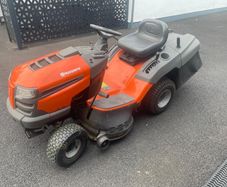 Husqvarna TC38 Ride On Lawnmower.  In Good Condition.  See Photos For Same