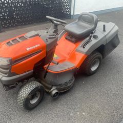 Husqvarna TC38 Ride On Lawnmower.  In Good Condition.  See Photos For Same