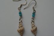 Handmade earrings Seashell earrings, Jewellery, Drop earrings