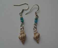 Handmade earrings Seashell earrings, Jewellery, Drop earrings