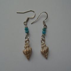Handmade earrings Seashell earrings, Jewellery, Drop earrings