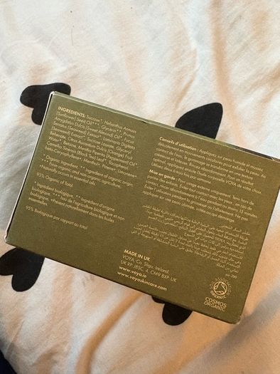 voya iridescence awakening sugar scrub peppermint