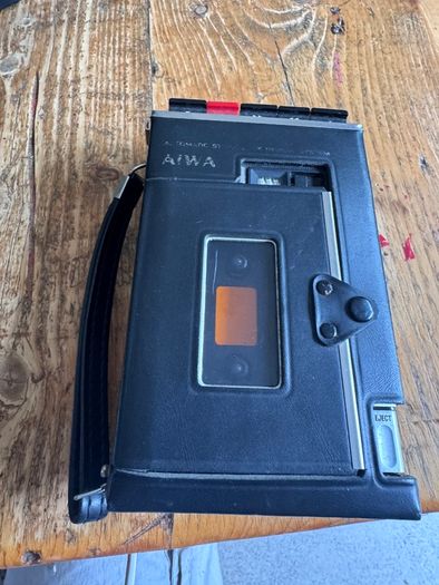 Vintage AIWA TP-748 Portable Cassette Recorder Made in Japan
