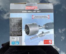 Core drill bit set