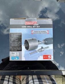 Core drill bit set