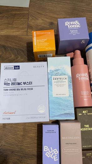 Mixture of skincare, body care new