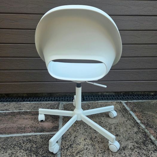 White Swivel Chair