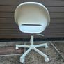 White Swivel Chair Image 6