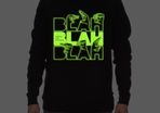 Armin Van Buuren glow in the dark sweatshirt blah blah blah album jumper asot