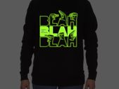 Armin Van Buuren glow in the dark sweatshirt blah blah blah album jumper asot