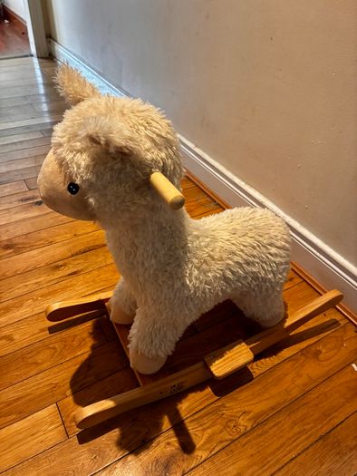 Rocking horse llama