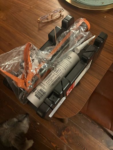 Free Mitre Box, Sealant And Sealant Gun