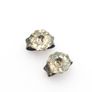 Sterling Silver CZ Heart Stud Earrings Image 5