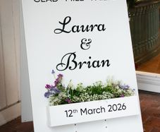 Wedding Sign
