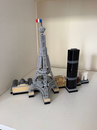 LEGO Architecture Paris Skyline Built Display Set