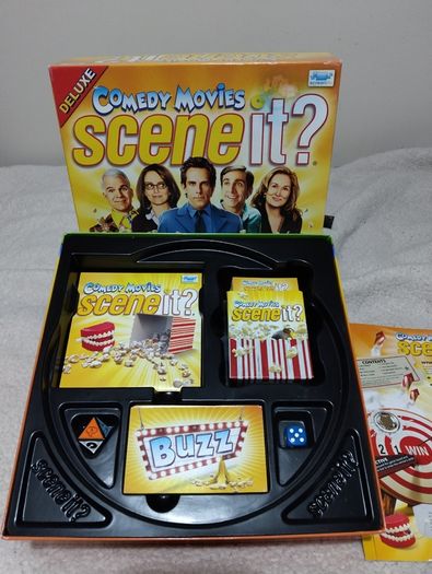 Scene It? Comedy Movies DELUXE EDITION The DVD Board Game