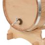 Wine Barrel with Tap Solid Pinewood 35 L Image 5