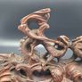 Chinese Qing Carved Dragon Incense Stand 19th Century Image 5