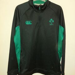 ireland rugby halfzip