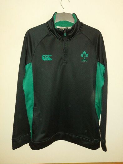ireland rugby halfzip