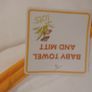 brand new hooded baby towel and mitt Image 3