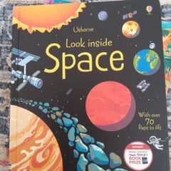 Usborne Look Inside Space Lift the flap book