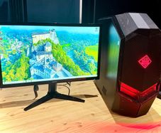 HP Desktop PC & ACER Monitor | Intel i5 7400 Nvidia GTX1060 32GB DDR4