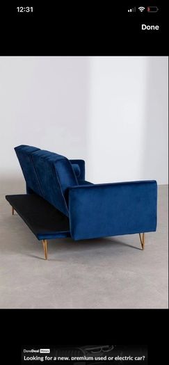 sofa bed velvet