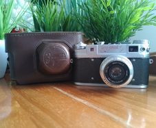 Serviced Zorki-5 USSR Rangefinder Camera with Industar-26m Lens, Vintage 35mm Film Camera, 5849172