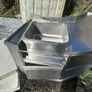 Stainless steal kitchen unit with sinks Image 9