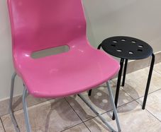 chair and stool