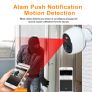 Wireless battery powered camera Motion detection Night Vision Image 2