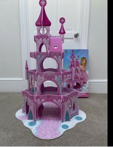 ELC Wooden Pink Castle Wonderland Palace