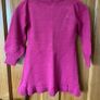 Girl's Roller Neck Pink Knitted Dress | Size 4 years Brand New Image 4
