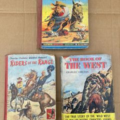 Vintage Wild West annuals - super artwork