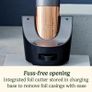 Rechargeable Automatic Wine Opener With Vacuum Sealer Cork screw bottle opener 8hour charge | up to 80 bottles | Integrated foil cutter | Wine lovers gift Image 4