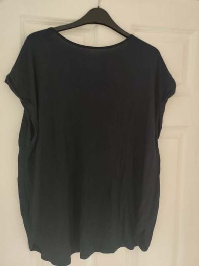 Navy top Essentials by Tchibo size UK14 EU42 Postage included