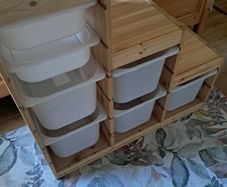 Ikea storage unit with drawers