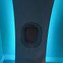 Upcycled Airbus A320 Window Interior panel Illuminated Aviation Wall Art Image 3