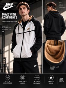 Nike Full-Zip Hoodie,size S