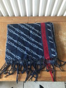 Topshop Scarf - Blue / Red
